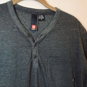 Element short sleeve striped shirt